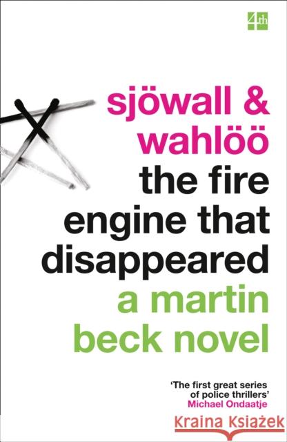 The Fire Engine That Disappeared Per Wahloo 9780007439157 HarperCollins Publishers - książka