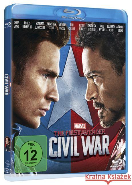 The First Avenger: Civil War, 1 Blu-ray : USA  8717418484361 Walt Disney Studios Home Entertainment - książka