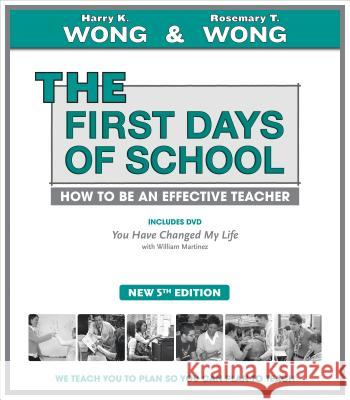 The First Days of School Wong, Harry K. 9780976423386 Harry K. Wong Publications - książka