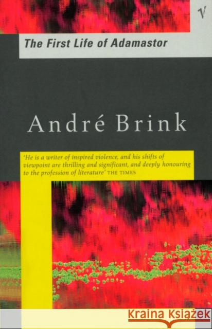 The First Life of Adamastor Brink, Andre 9780099284550  - książka