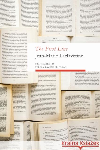 The First Line Jean-Marie Laclavetine 9781803094977 Seagull Books London Ltd - książka
