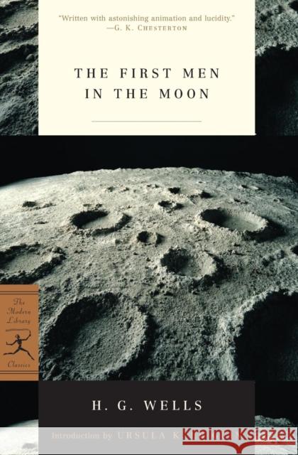 The First Men in the Moon H. G. Wells Ursula K. L 9780812968316 Modern Library - książka