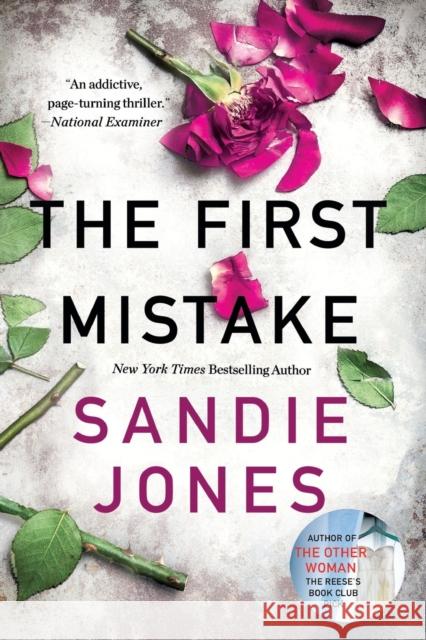 The First Mistake Sandie Jones 9781250192035 Minotaur Books - książka