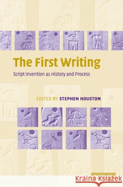 The First Writing: Script Invention as History and Process Houston, Stephen D. 9780521838610 Cambridge University Press - książka