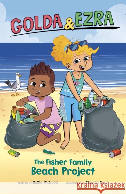 The Fisher Family Beach Project Hollie Michaels 9781398260511 Capstone Global Library Ltd - książka