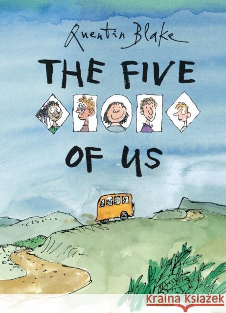 The Five of Us Quentin Blake 9781849765077 Tate Publishing - książka