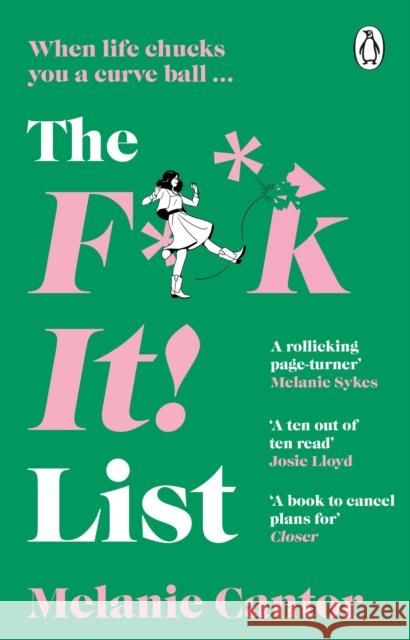 The F**k It! List Melanie Cantor 9781529176797 Transworld Publishers Ltd - książka