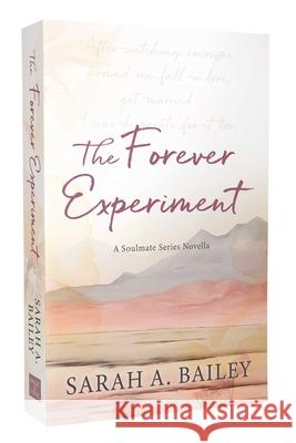 The Forever Experiment Sarah A Bailey 9781964264370 Page & Vine - książka