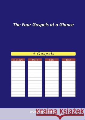 The Four Gospels at a Glance: World English Bible Web, World English Bible 9783751968171 Books on Demand - książka