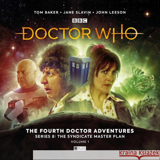 The Fourth Doctor Adventures Series 8 Volume 1 Andrew Smith, Phil Mulryne, Simon Bernard, Paul Morris, Guy Adams, Anthony Lamb, Nicholas Briggs, Tom Baker, Jane Slavin 9781787032897 Big Finish Productions Ltd - książka