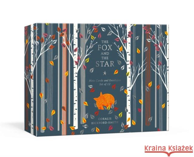 The Fox and the Star: Note Cards and Envelopes: Set of 12 Coralie Bickford-Smith 9780525574439 Clarkson Potter Publishers - książka