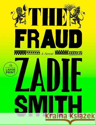 The Fraud Zadie Smith 9780593792643 Random House Large Print Publishing - książka