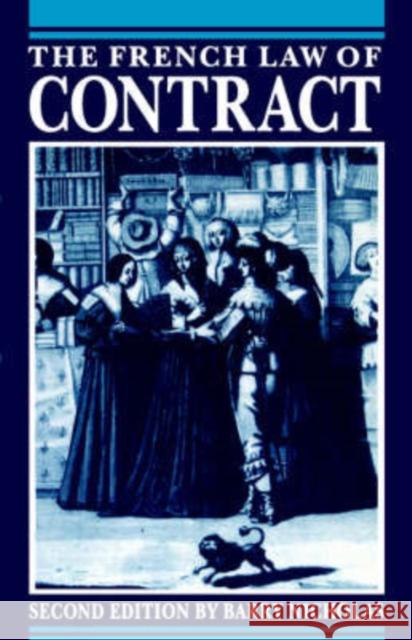 The French Law of Contract Barry Nicholas 9780198762560  - książka