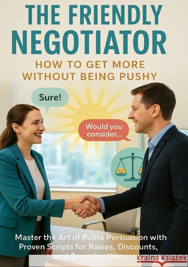 The Friendly Negotiator: How to Get More Without Being Pushy Frost, Alina 9783565077458 epubli - książka