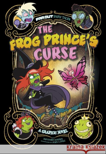 The Frog Prince's Curse: A Graphic Novel Benjamin Harper 9781398247185 Capstone Global Library Ltd - książka