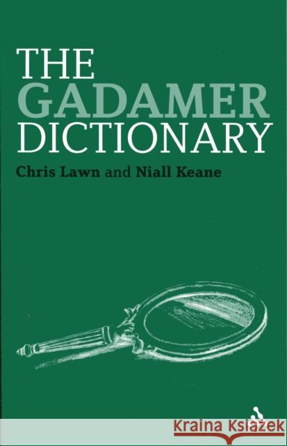 The Gadamer Dictionary Chris Lawn 9781847061591  - książka