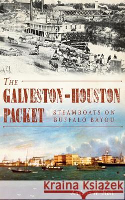 The Galveston-Houston Packet: Steamboats on Buffalo Bayou Andrew W. Hall 9781540221179 History Press Library Editions - książka