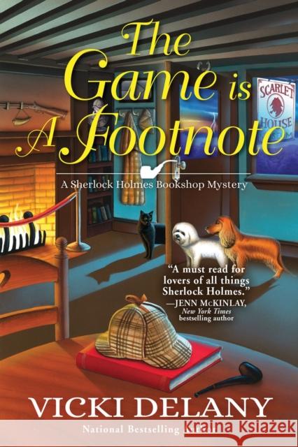 The Game Is a Footnote Vicki Delany 9781639105373 Crooked Lane Books - książka