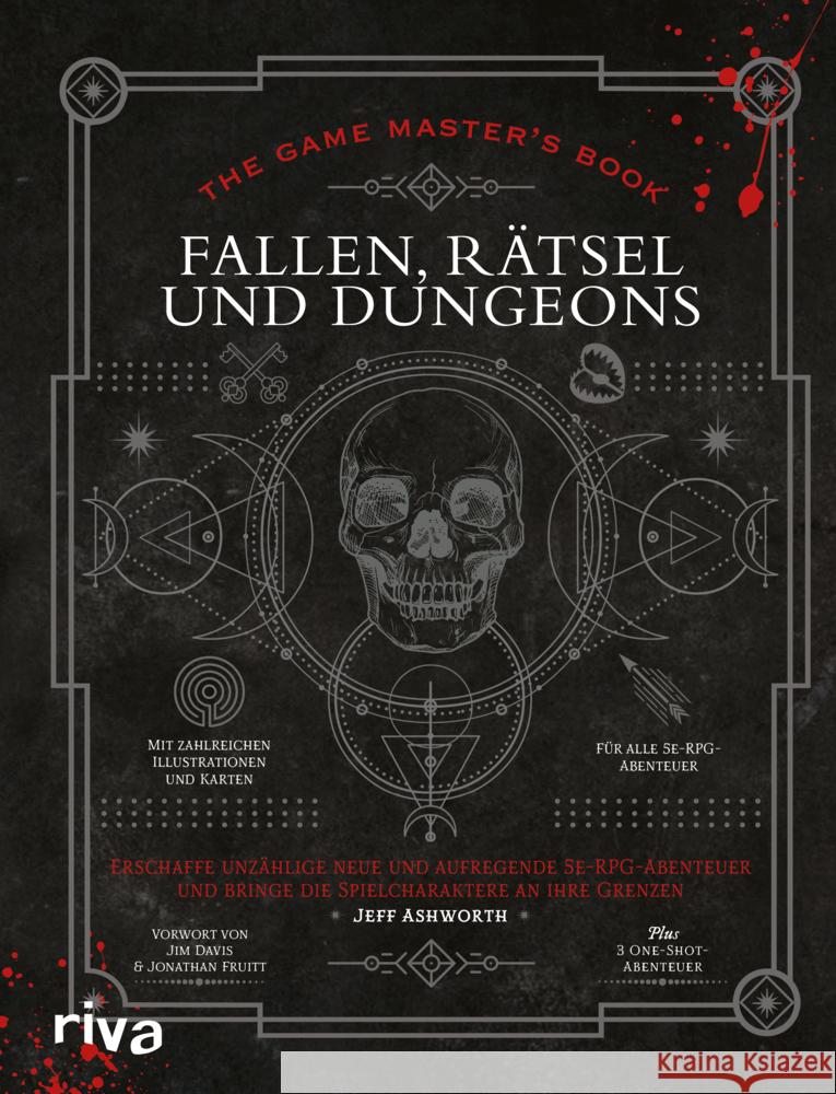 The Game Master's Book: Fallen, Rätsel und Dungeons Ashworth, Jeff 9783742325082 Riva - książka