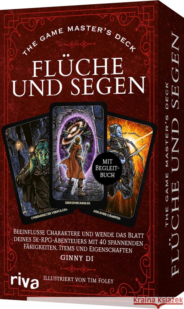 The Game Master's Deck: Flüche und Segen Di, Ginny 9783742329288 riva Verlag - książka