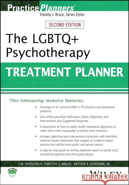 The Gay and Lesbian Psychotherapy Treatment Planne r, 2nd Edition Arthur E., Jr. (Psychological Consultants, Grand Rapids, MI) Jongsma 9781394296514  - książka