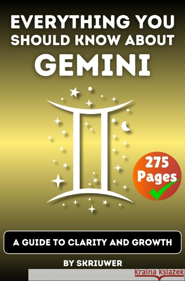 The Gemini Book: Everything You Should Know About Gemini de Haan, Auke 9783819710247 epubli - książka