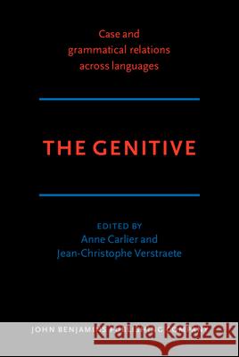 The Genitive Anne Carlier Jean-Christophe Verstraete  9789027228154 John Benjamins Publishing Co - książka