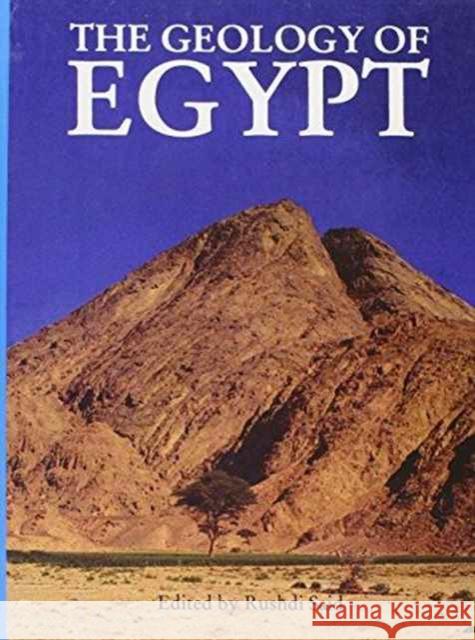 The Geology of Egypt  9789061918561 A A Balkema Publishers - książka