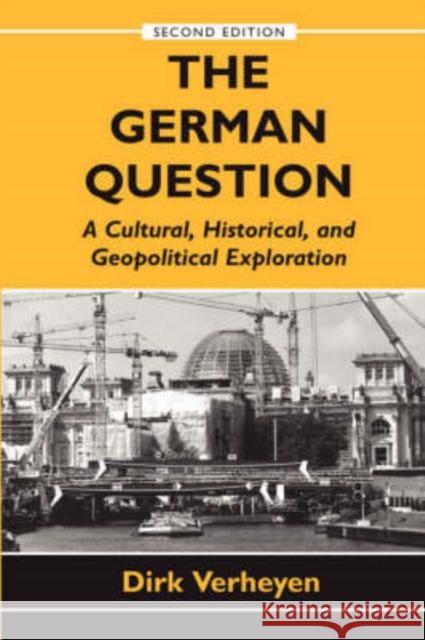 The German Question Dirk Verheyen 9780813368788 Westview Press - książka