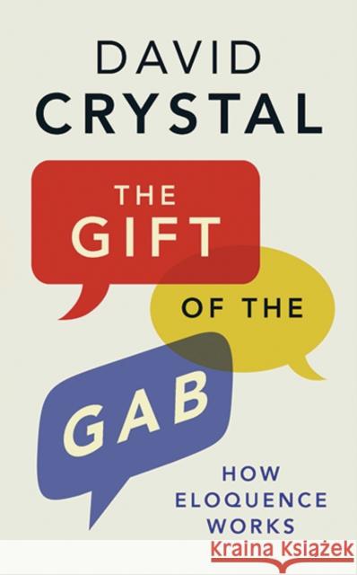 The Gift of the Gab: How Eloquence Works Crystal, David 9780300226409 John Wiley & Sons - książka