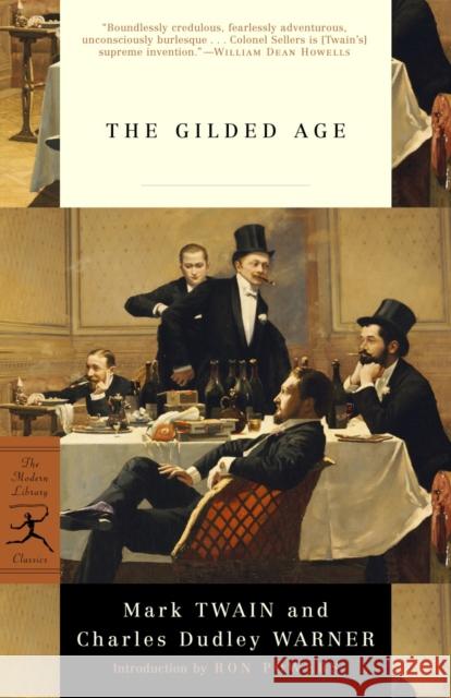 The Gilded Age Mark Twain Charles Dudley Warner Ron Powers 9780812973563 Modern Library - książka