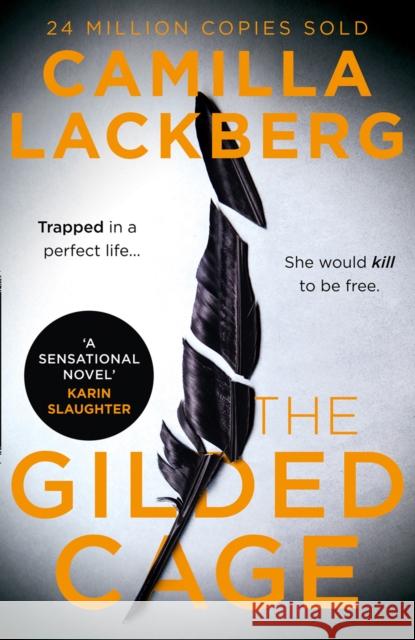 The Gilded Cage Camilla Lackberg 9780008283773 HarperCollins Publishers - książka