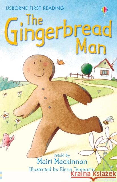 The Gingerbread Man Mairi Mackinnon 9780746073360 Usborne Publishing Ltd - książka