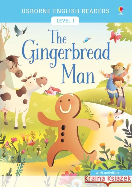 The Gingerbread Man Mairi Mackinnon 9781474924627 Usborne Publishing - książka