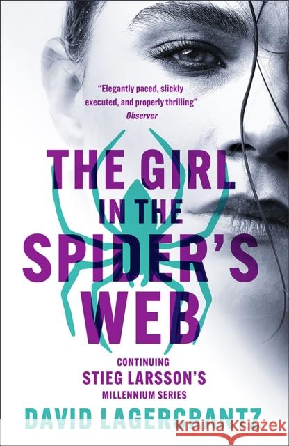 The Girl in the Spider's Web: A Dragon Tattoo story David Lagercrantz 9781529432428 Quercus Publishing - książka