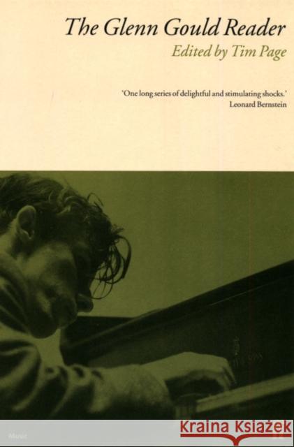 The Glenn Gould Reader Glenn Gould 9780571148523 FABER AND FABER - książka