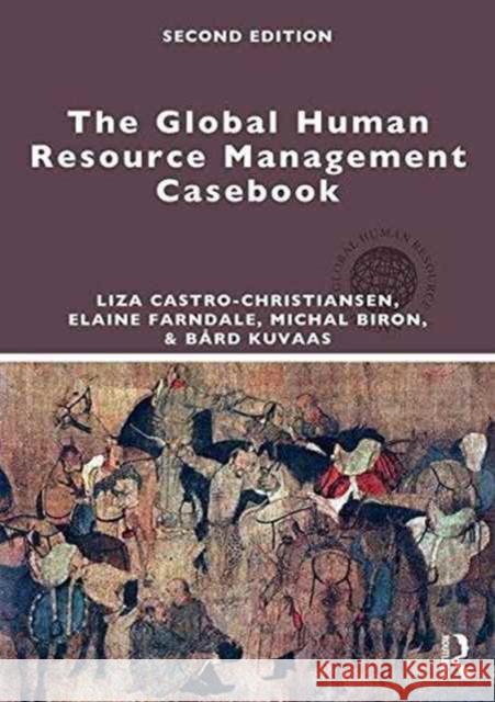 The Global Human Resource Management Casebook Liza Castr Bard Kuvaas Michal Biron 9781138949973 Routledge - książka