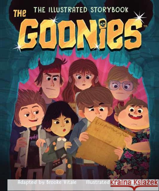 The Goonies: The Illustrated Storybook Brooke Vitale Teo Skaffa 9781647221782 Insight Editions - książka