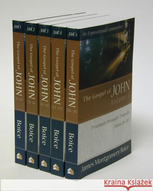 The Gospel of John James Montgomery Boice 9780801065965 Baker Books - książka