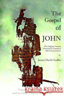 The Gospel of John - Volume One James David Audlin 9781495205668 Createspace - książka