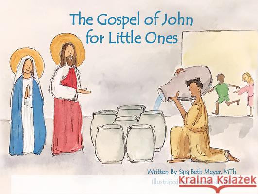 The Gospel of John for Little Ones Sara Beth Meyer Allison Hsu 9781596146556 Marian Press - książka