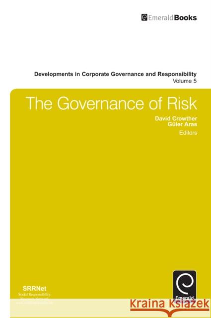 The Governance of Risk Guler Aras 9781781907801  - książka