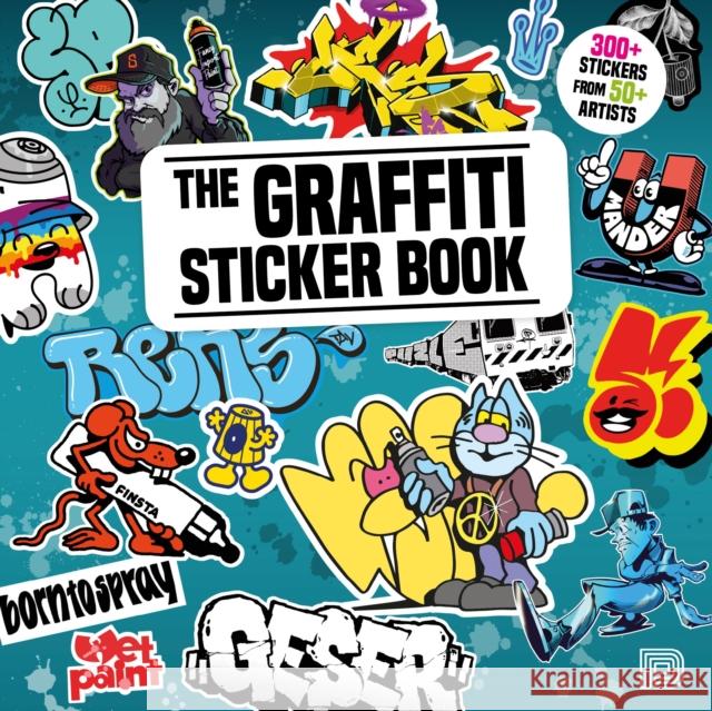 The Graffiti Sticker Book Dokument Press 9789189944039 Dokument Forlag - książka