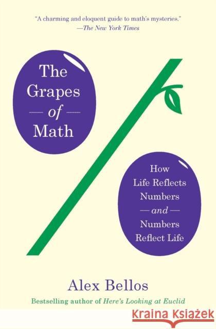 The Grapes of Math: How Life Reflects Numbers and Numbers Reflect Life Alex Bellos 9781451640113 Simon & Schuster - książka