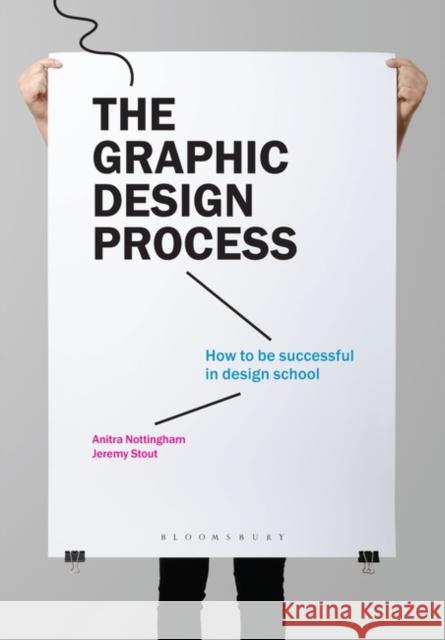The Graphic Design Process: How to be successful in design school Jeremy Stout 9781350050785 Bloomsbury Publishing PLC - książka