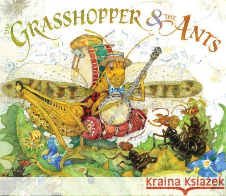 The Grasshopper & the Ants Jerry Pinkney 9780316400817 Little, Brown Books for Young Readers - książka