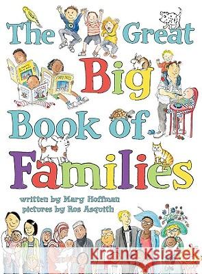 The Great Big Book of Families Mary /. Asquith Hoffman 9780803735163 Dial Books - książka