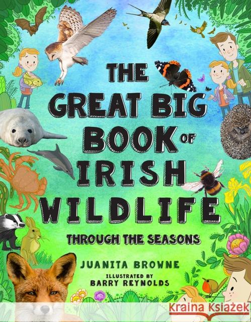 The Great Big Book of Irish Wildlife: Through the Seasons Juanita Browne Barry Reynolds 9781847179159 O'Brien Press Ltd - książka