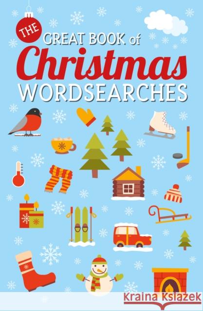 The Great Book of Christmas Wordsearches Eric Saunders 9781398800533 Arcturus Publishing Ltd - książka