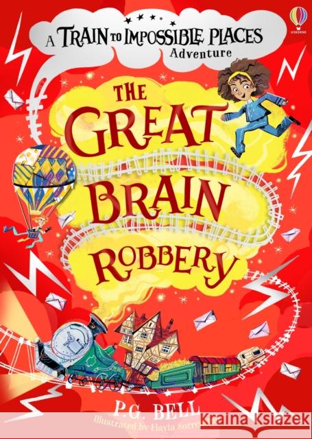 The Great Brain Robbery Bell, P. G. 9781474948623 Usborne Publishing Ltd - książka
